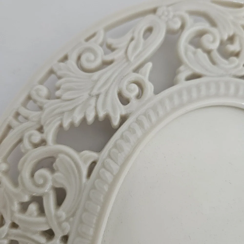 Vintage Lenox Picture Frame Renaissance Open Lace 6